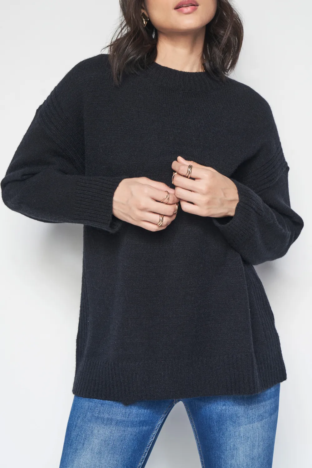 Long Sleeve Over-Sized Sweater