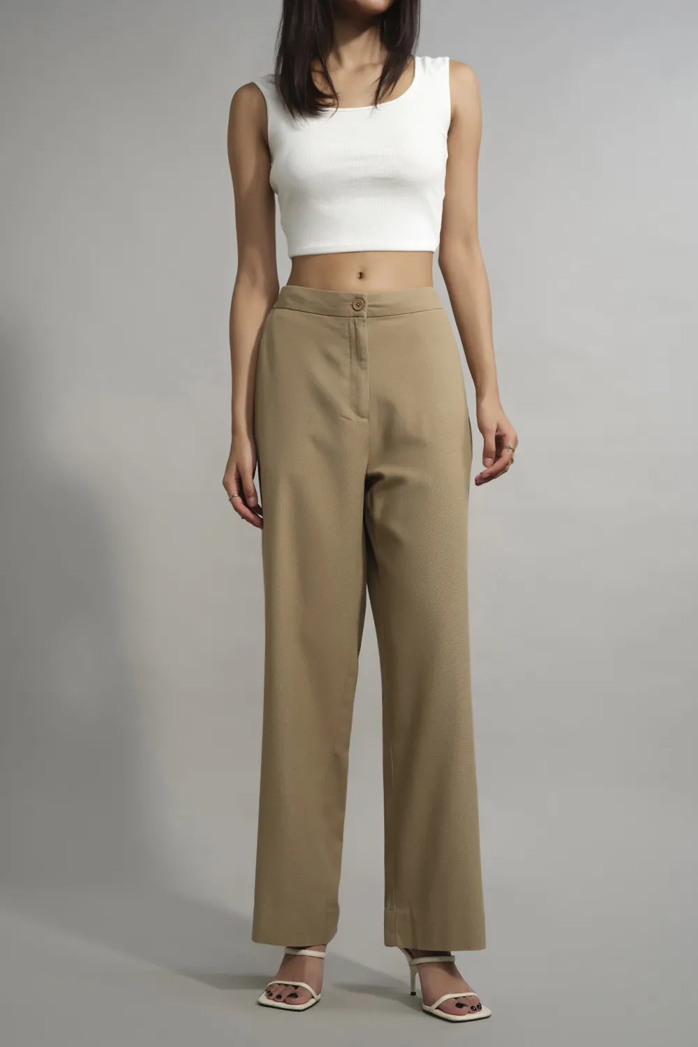 High Waist Flair Pants