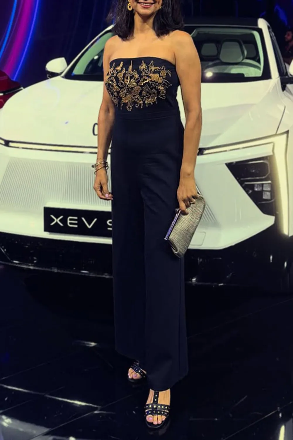 Black Casual Style Jumpsuit