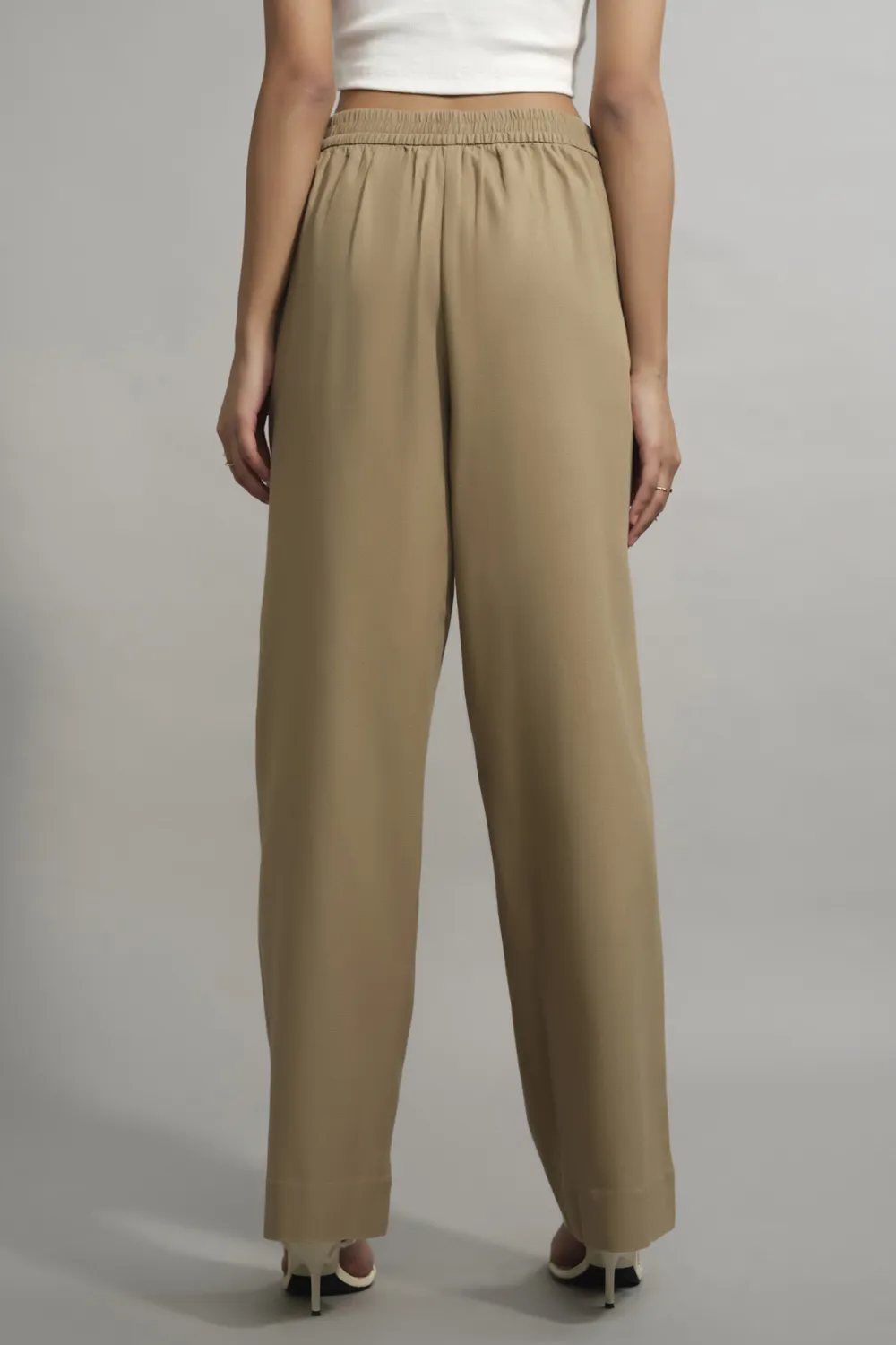 High Waist Flair Pants