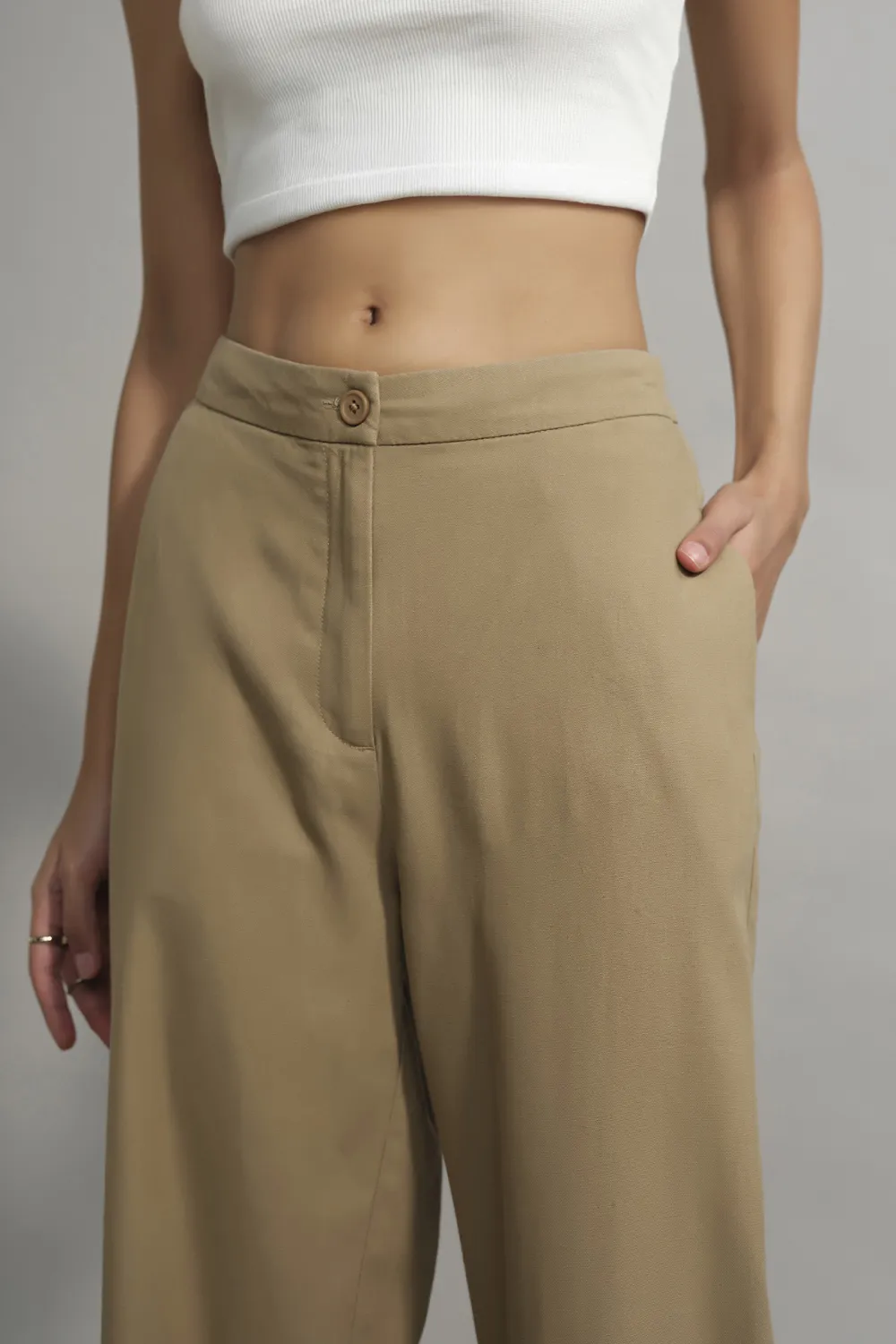 High Waist Flair Pants
