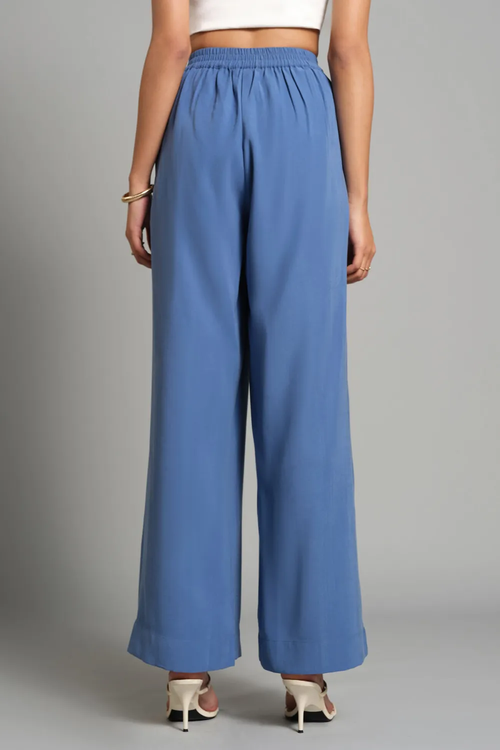 Casual Style Full Length Plain Pants
