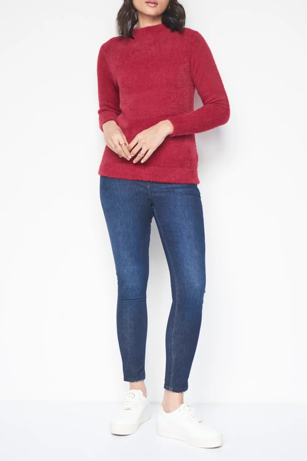 Red Long Sleeve Sweater
