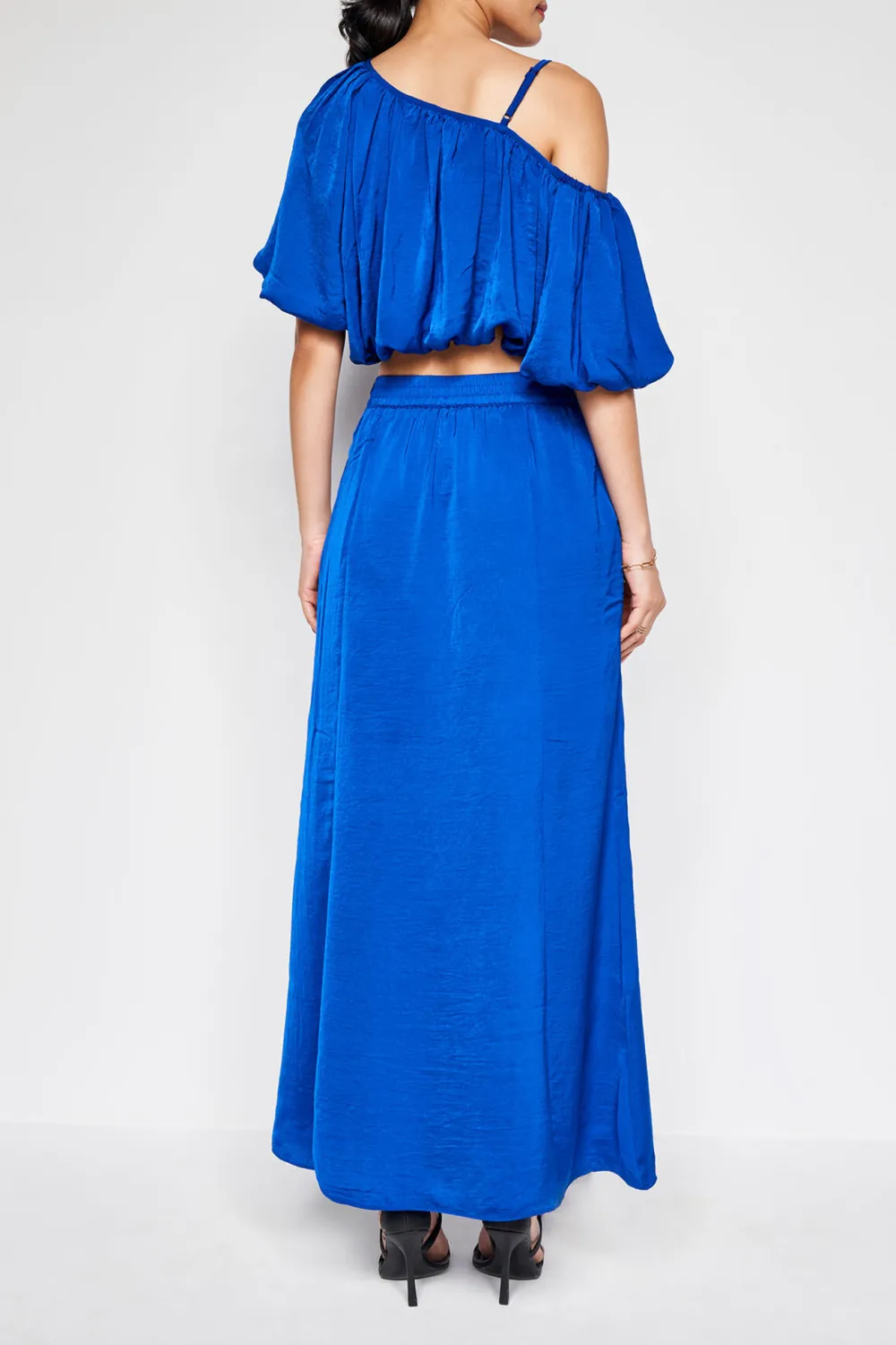 High Waist Casual Style Skirt Set